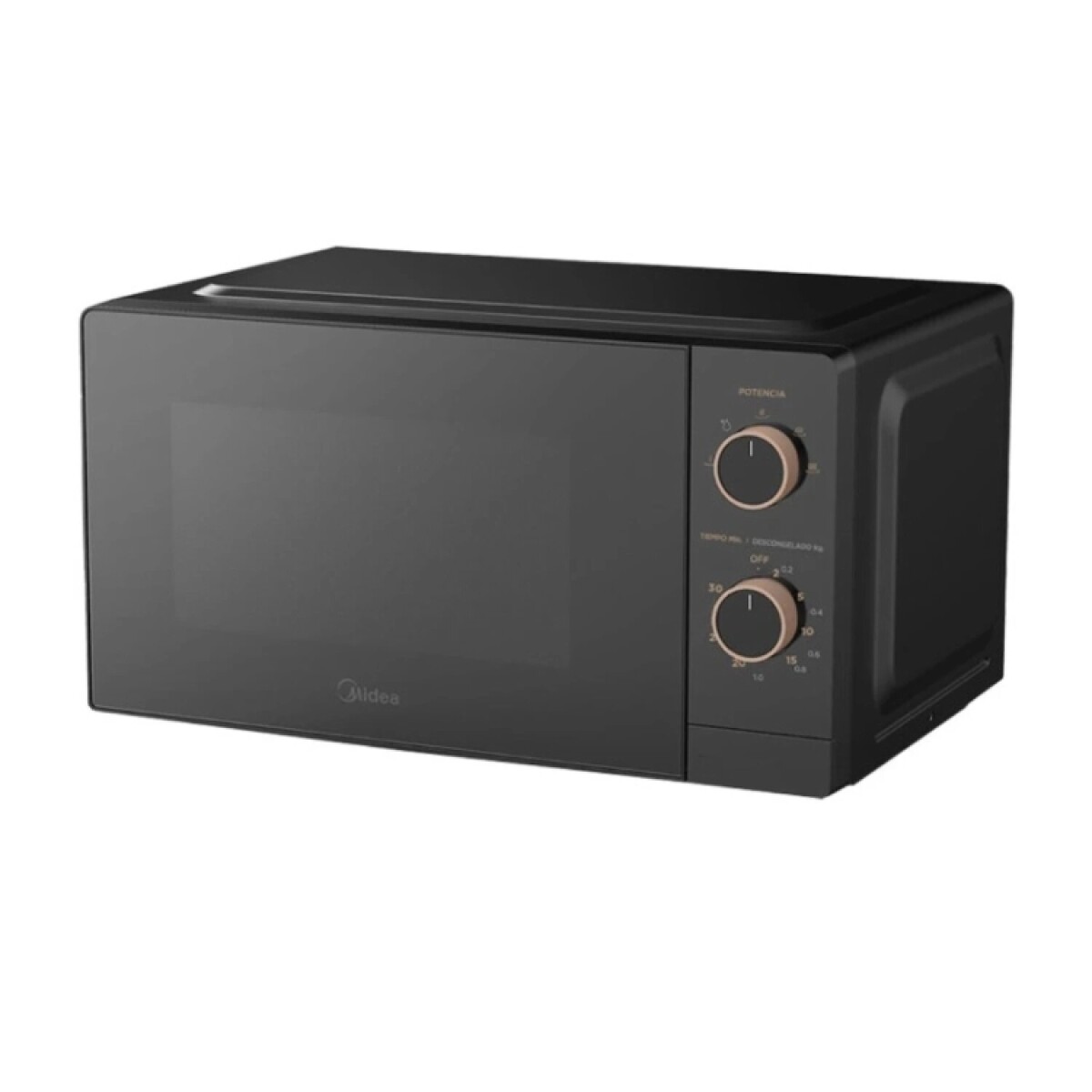 Microondas Midea 20 L Manual Negro 