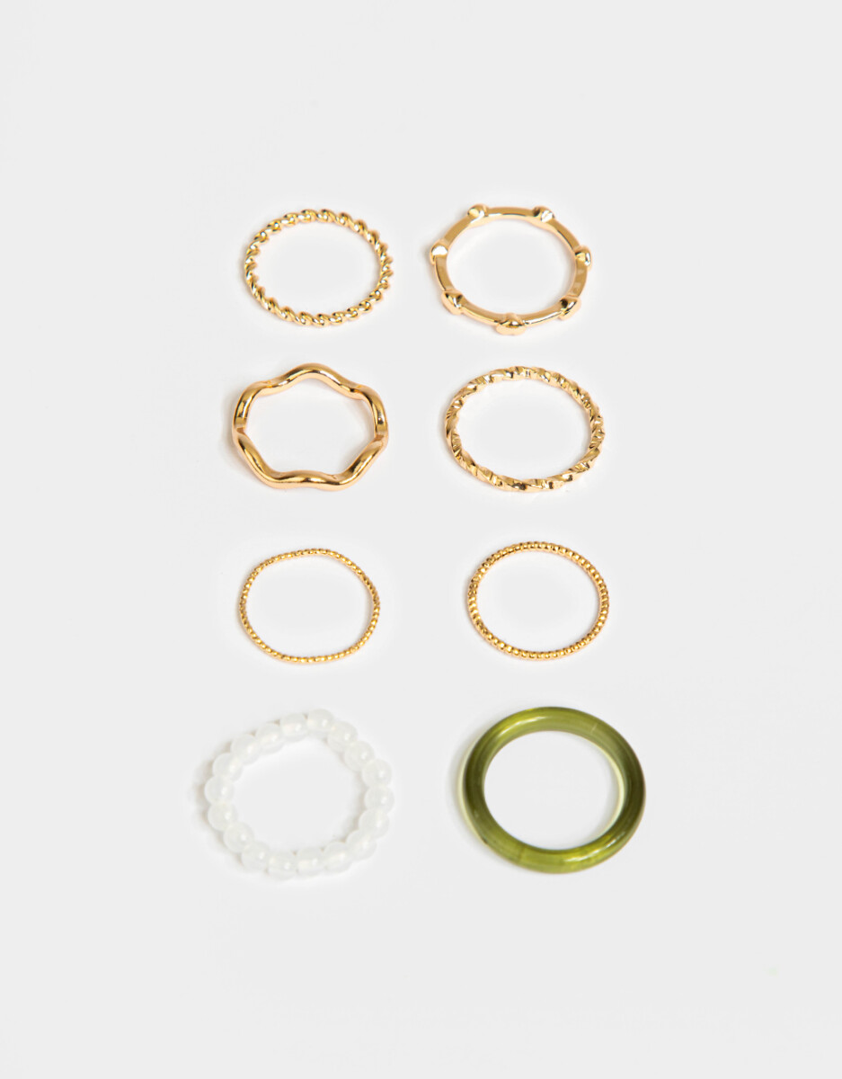 Set De Anillos 