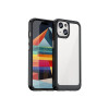 Protector para iPhone 15 bordes color negro Protector Para Iphone 15 Bordes Color Negro