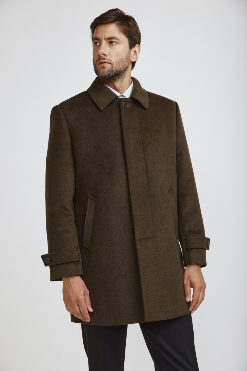 ABRIGO CARCOAT TOSTADO