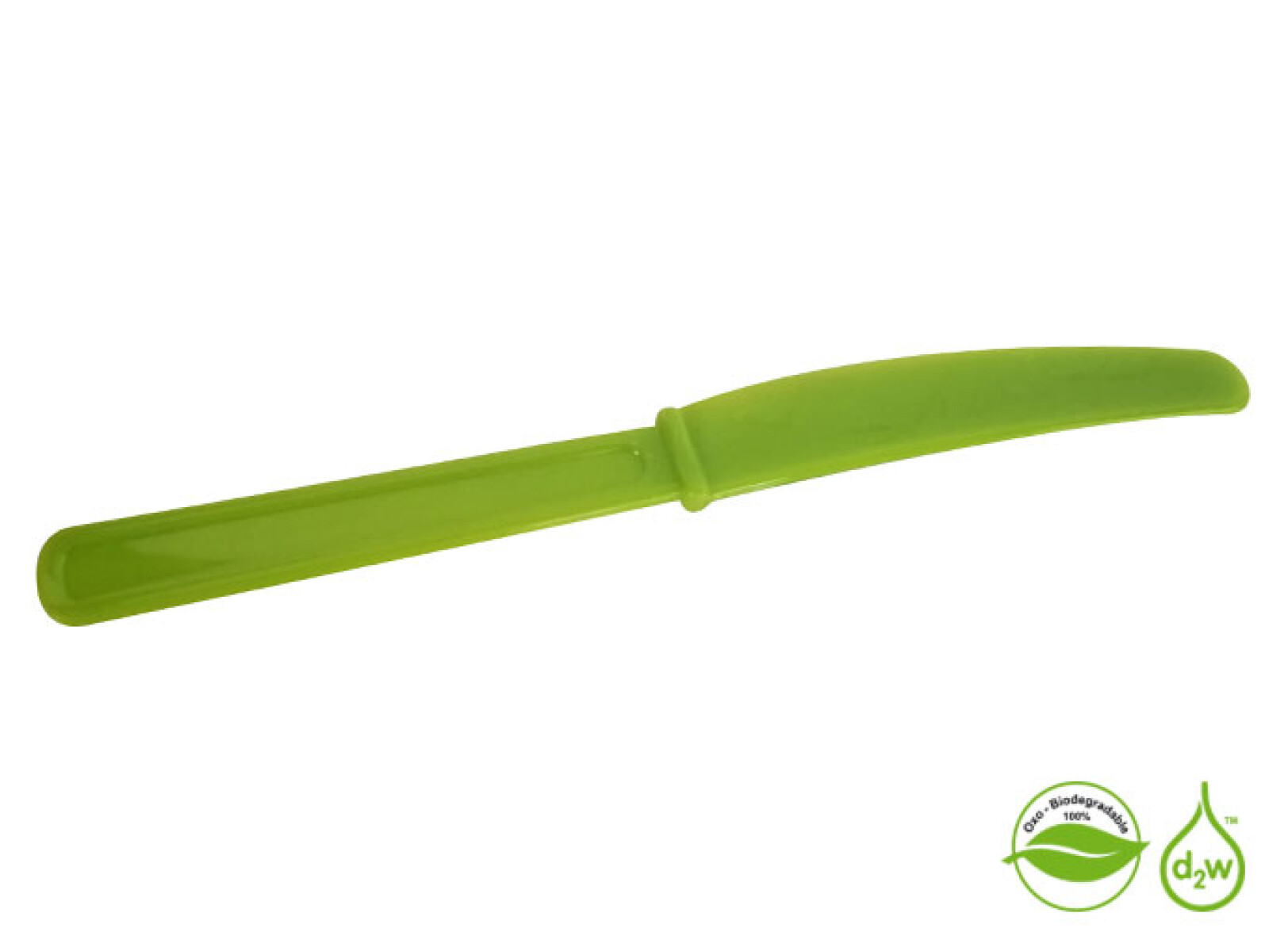 Cuchillos Biodegradables x10 unidades - Verde Limón 