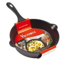 SARTEN VICTORIA HIERRO FUNDIDO 20CM NEGRO