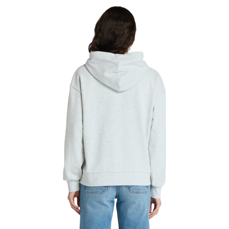 Polera Stack Mujer Light Grey Melange