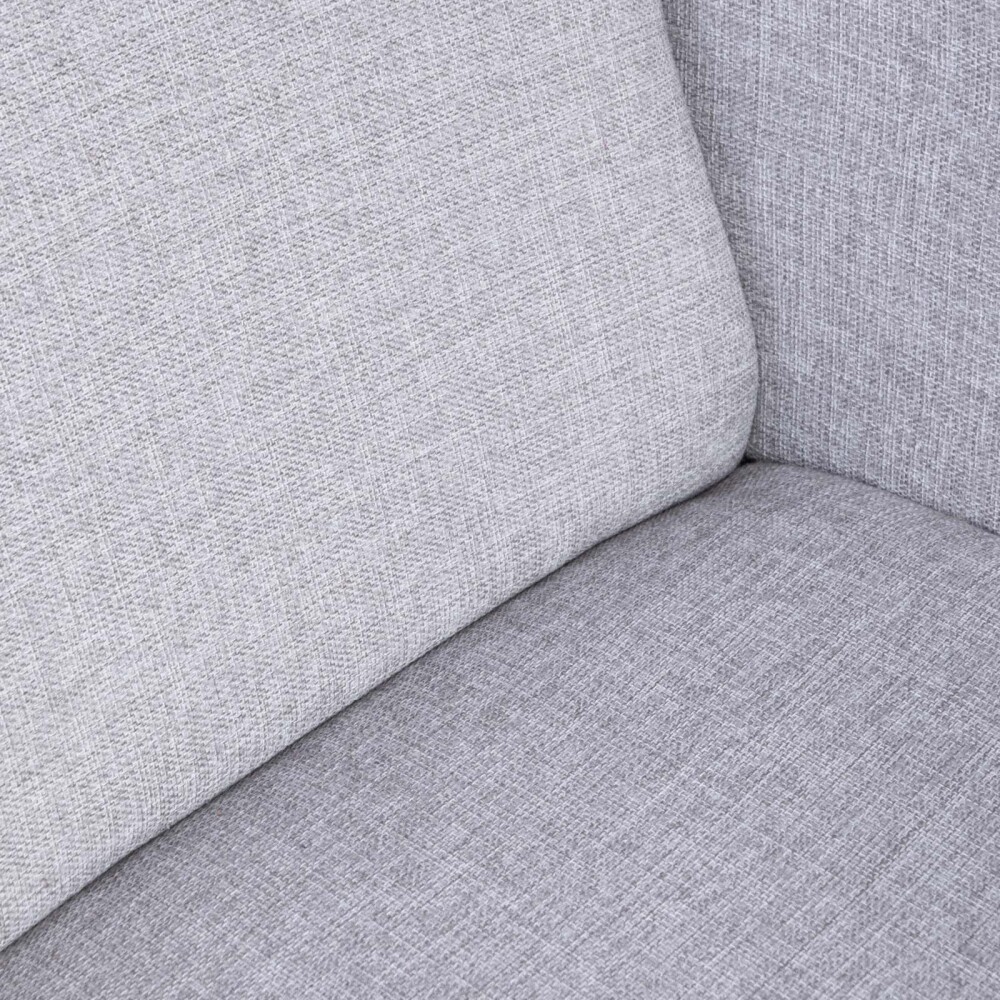 BUTACA TELA-Y-METAL GRIS ASHLEY