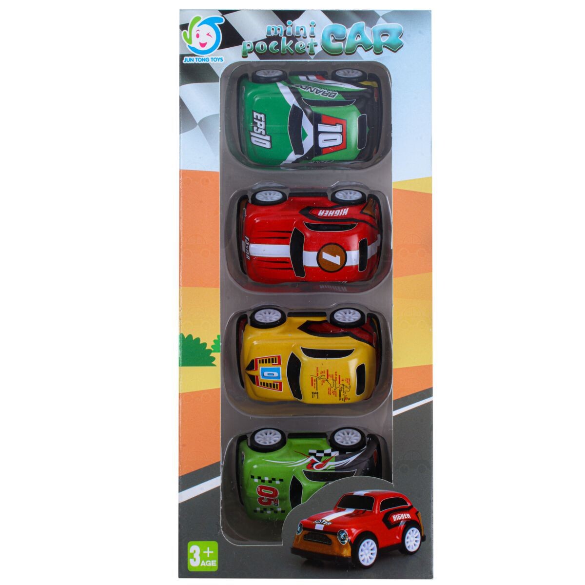 COLECCION MINI COCHES X 4 652-Q1 BLISTER 