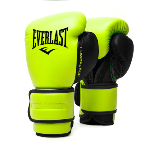 GUANTE BOX EVERLAST POWERLOCK V2 NEON YW 12 OZ YW