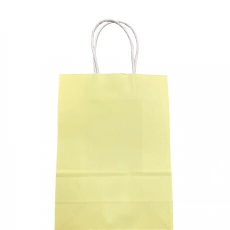 Bolsa con Asa N°5 42x31x12 Amarillo Pastel