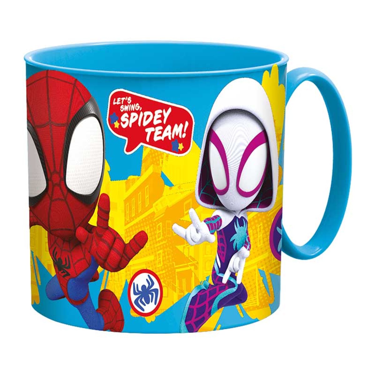 Taza Plástico para Microondas 265 ml - Spiderman 