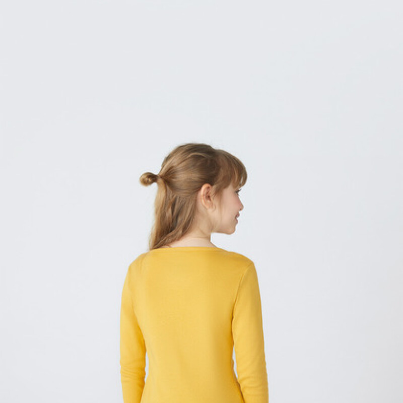 BLUSA ML FEM AMARILLO MEDIO