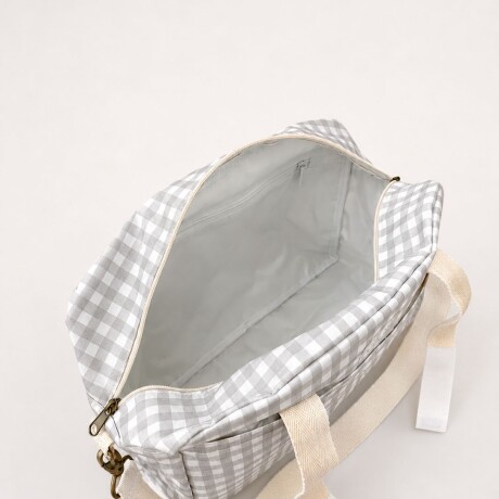 Bolso Midi Vichy Gris