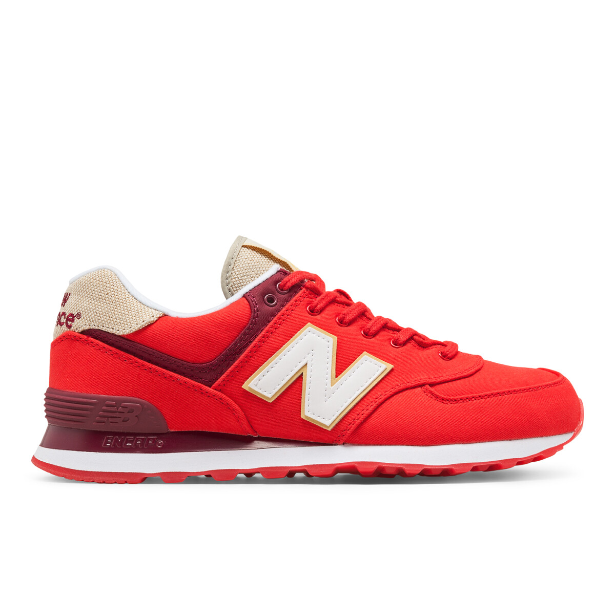 Championes New Balance de Hombre ML574RTC - CHINESE RED 