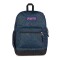 Mochila Portalaptop Cross Town Plus Black/black/azul