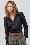 Camisa Lola en Algodón Negro