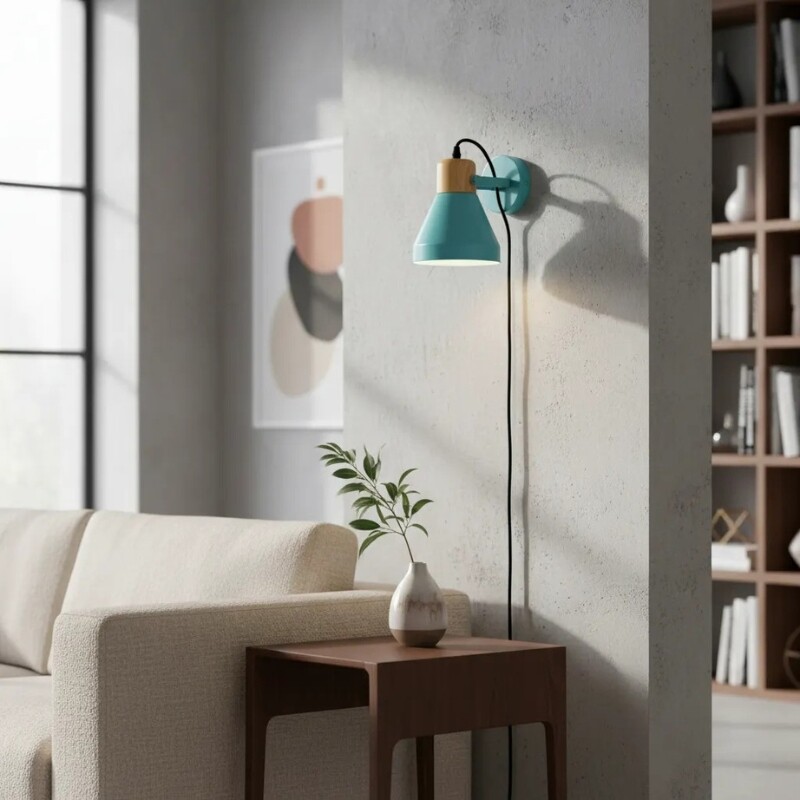 ARTEFACTO PARA PARED KIEV Luminaria de Pared Kiev Celeste