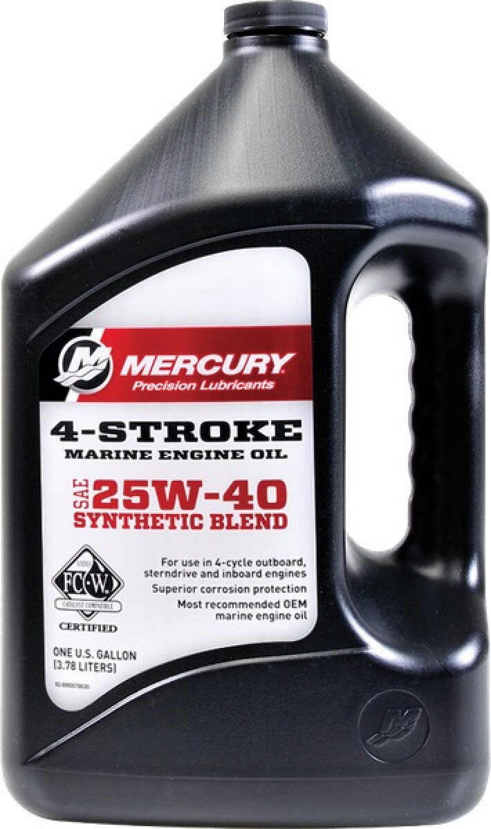 Aceite Mercury 4-Stroke Sae 10w 40 Gallon 