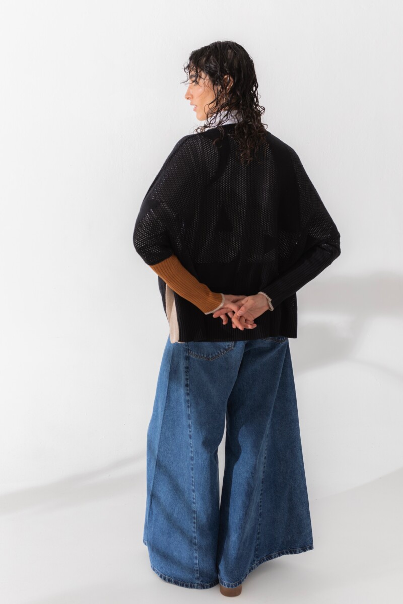 BUZO SAVIA COTTON Negro