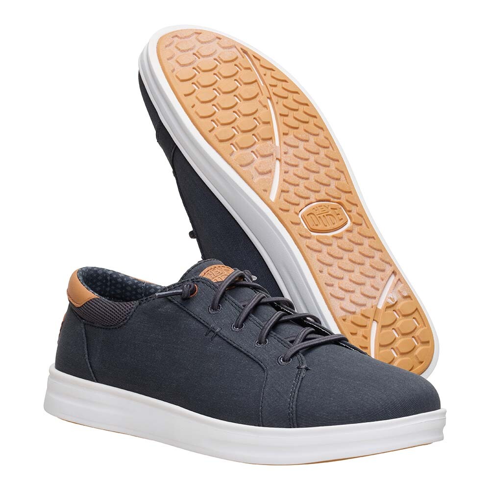 Zapatillas Paul Pro Stretch Canvas Hombre Black/Black Oyster