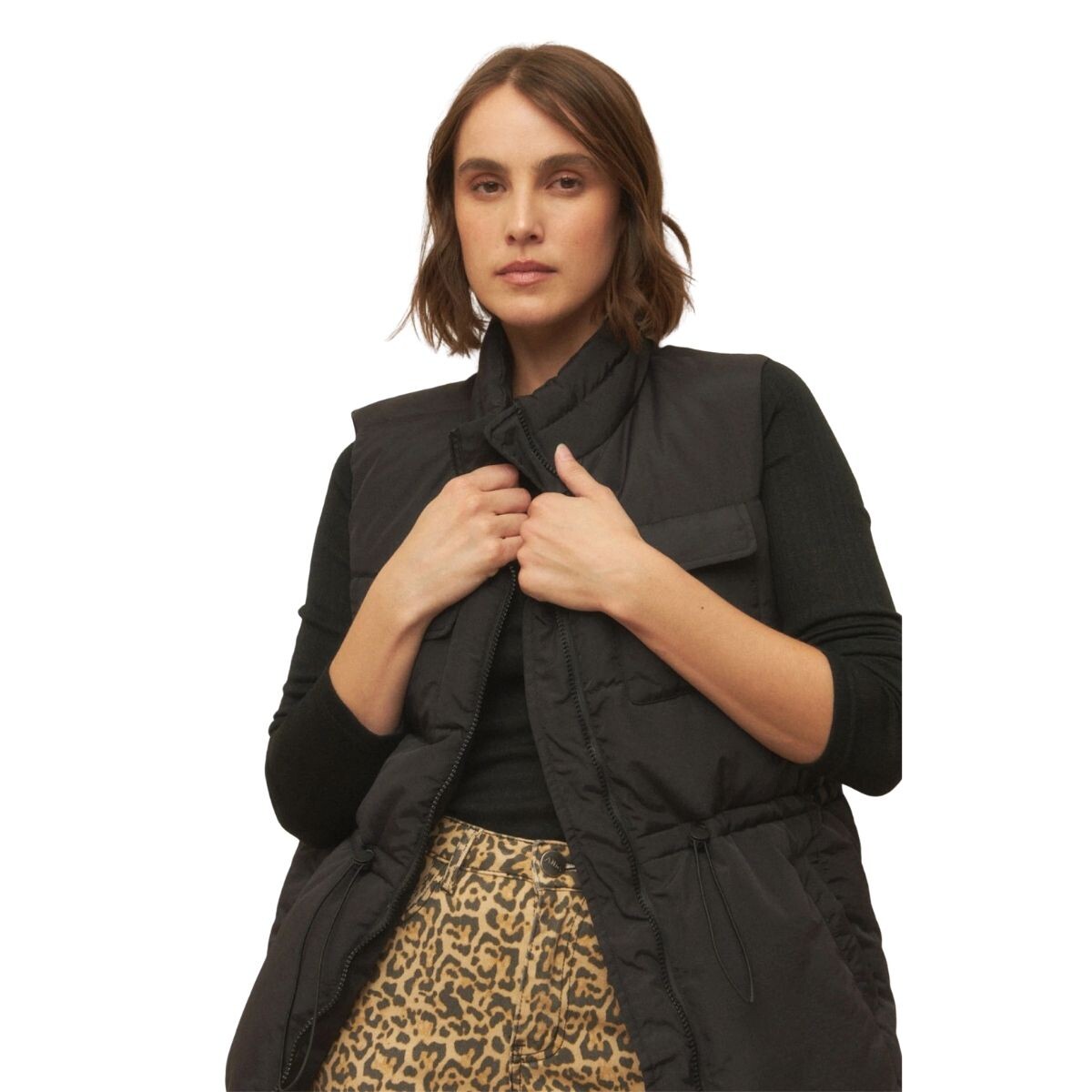 CHALECO ROLLER S-XXL - NEGRO 