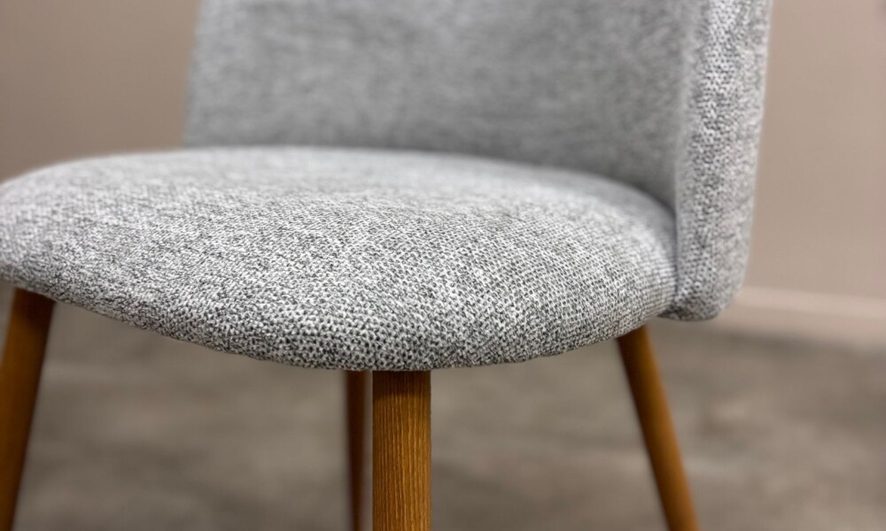 Silla MAYTE en Tela Gris Melange