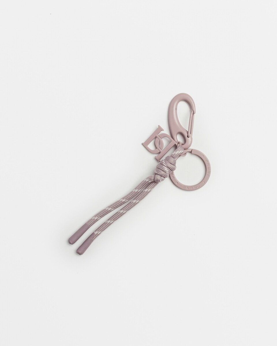 Llavero Capitan En Metal Y Combinación De Cordones - Rose 