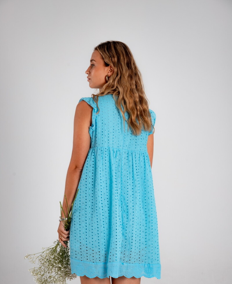 Vestido Ambar celeste