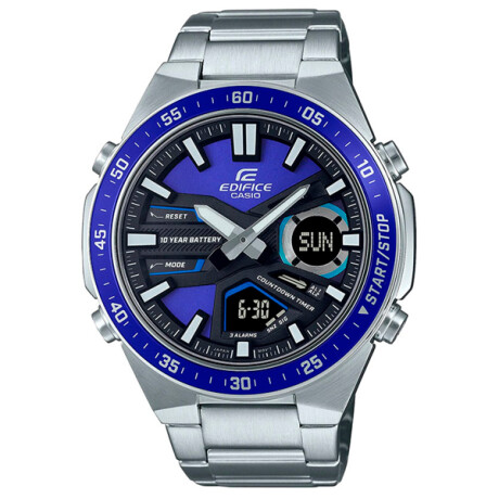 Reloj Edifice Deportivo Acero Inoxidable Plata 0