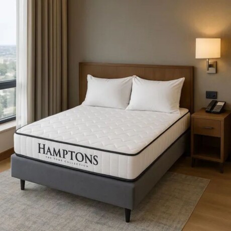 Sommier Plaza y Media THM Memory Foam Gris