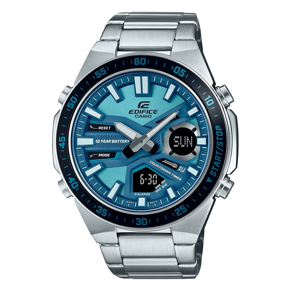 Reloj CASIO EDIFICE EFVC110D-2BDF en Acero Plata Esfera 47mm 