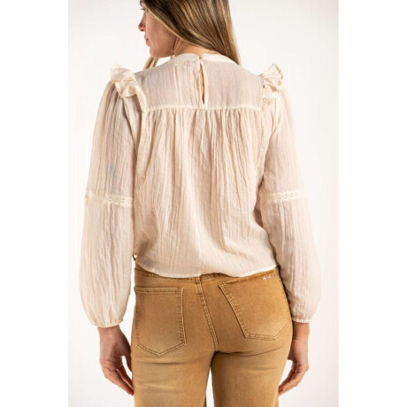 Blusa Con Volados Arena