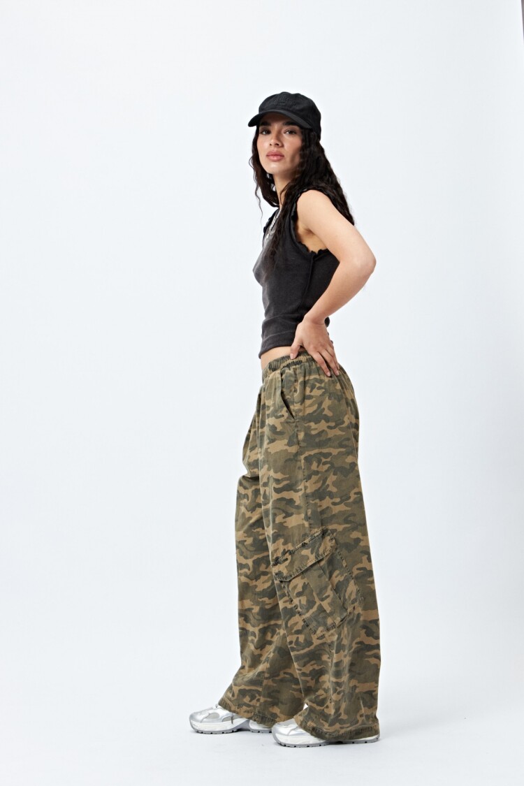 PANTALÓN HOSHI Verde Militar