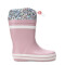 Bota de Niños Croco Kids MILDEN con puño de nylon Rosado