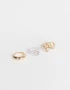 Sets Anillos Con corazón Sets De Anillos Con Corazon - Dorado