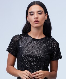 Vestido Lentejuelas NEGRO