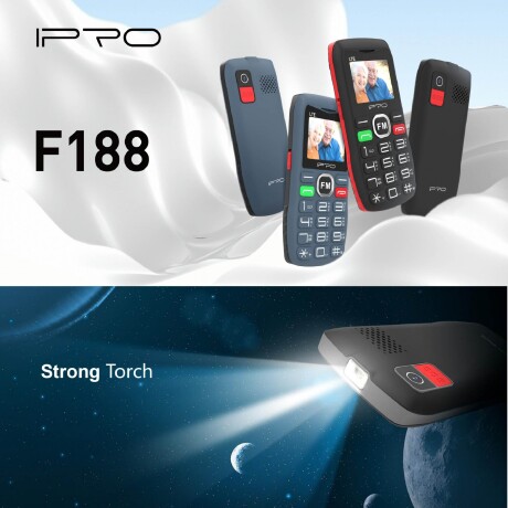 Celular Ipro Senior F188S Botón de Pánico 001