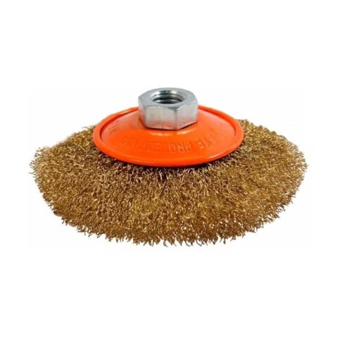 Cepillo de taza 4.1/2" bronceado Cepillo De Taza 4.1/2" Bronceado