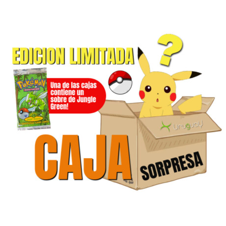 PRE VENTA Caja sorpresa Pokémon Edición Limitada PRE VENTA Caja sorpresa Pokémon Edición Limitada