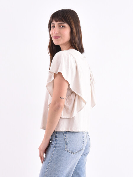 REMERA PEAR BEIGE