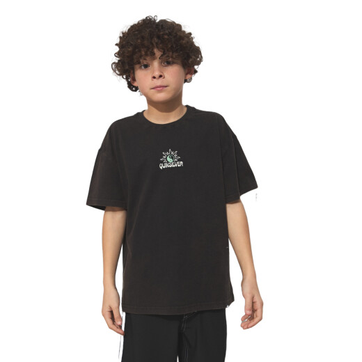 Remera Quiksilver Fusion niño - Negro Remera Quiksilver Fusion niño - Negro