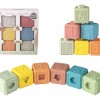 Cubos encastrables sensoriales de silicona AK Cubos encastrables sensoriales de silicona AK