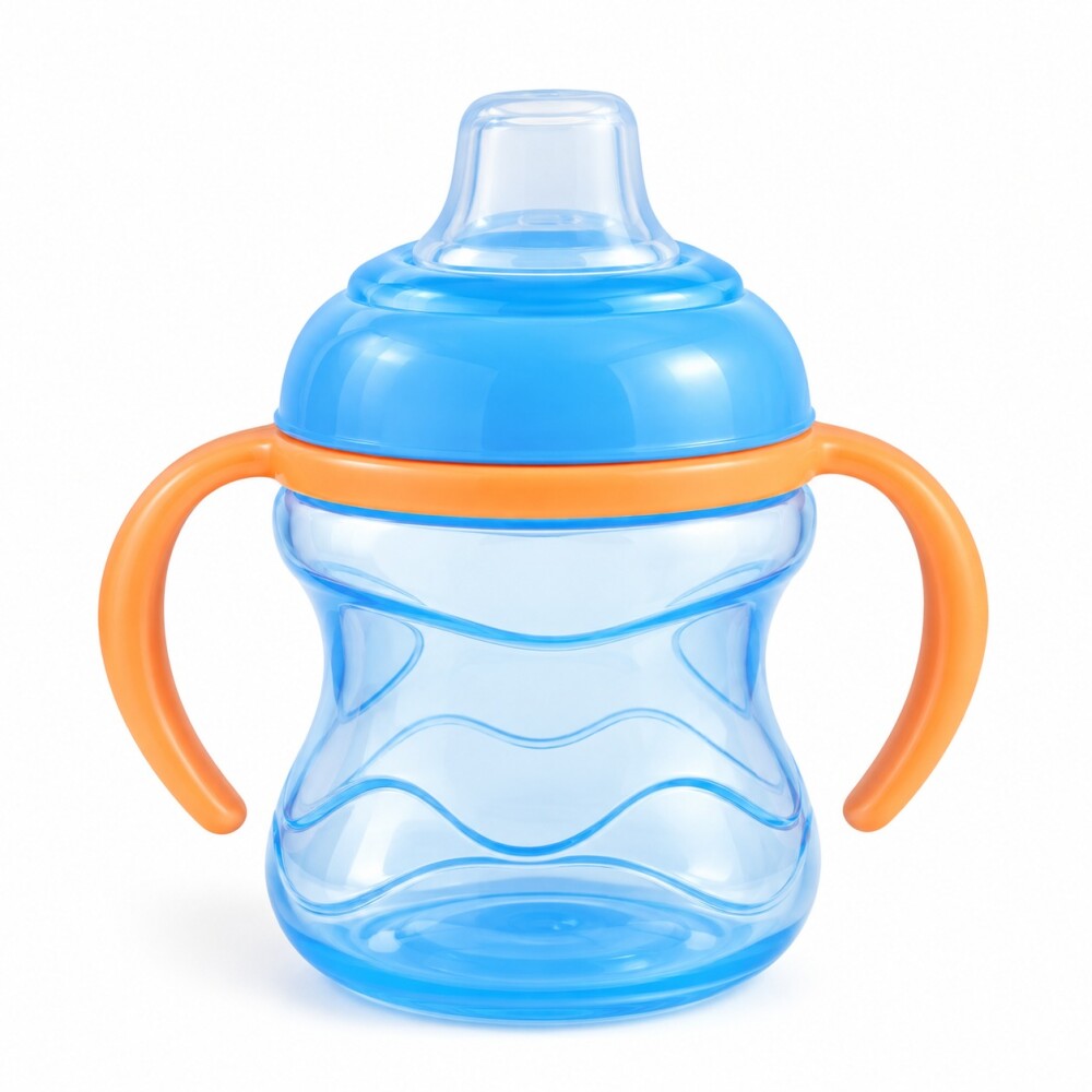 Vaso mumlove 6m+ boquilla silicona azul