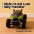 Auto A Control Remoto Recargable Monster Todo Terrreno Atrix Color Verde