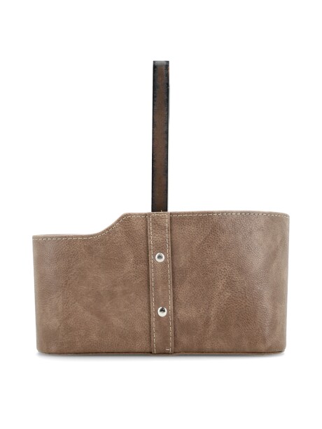 Matera de Auto en Madera Marrón