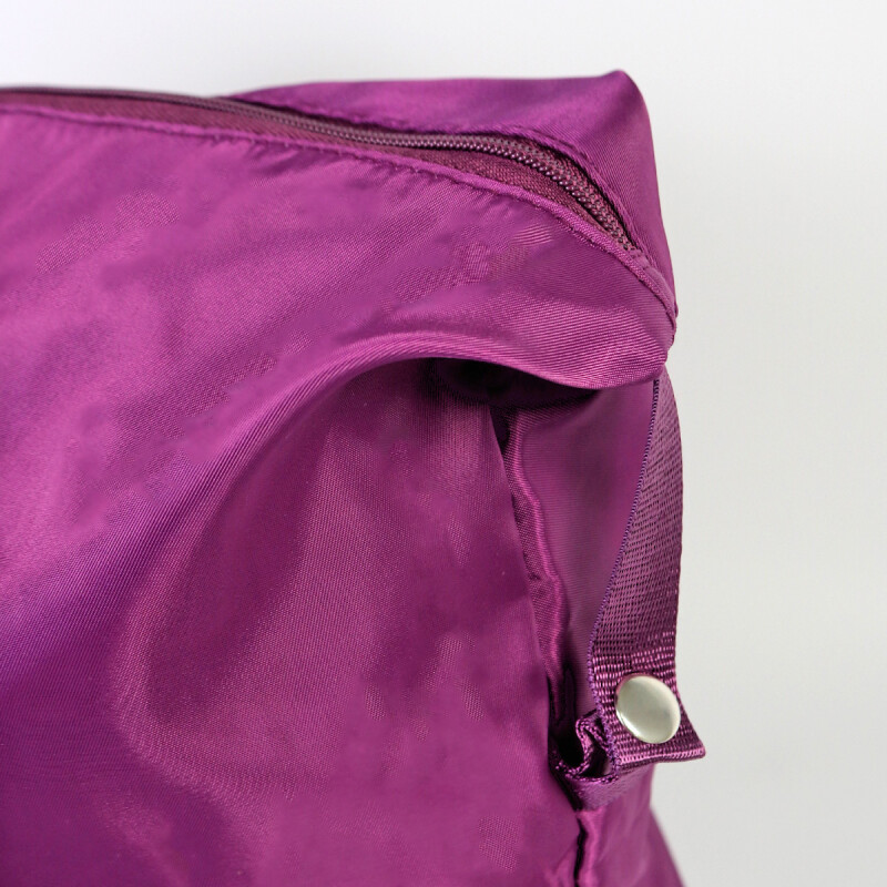 BOLSO LILA OSC P/VIAJE C/RUEDITAS 39X20X34CM Unica