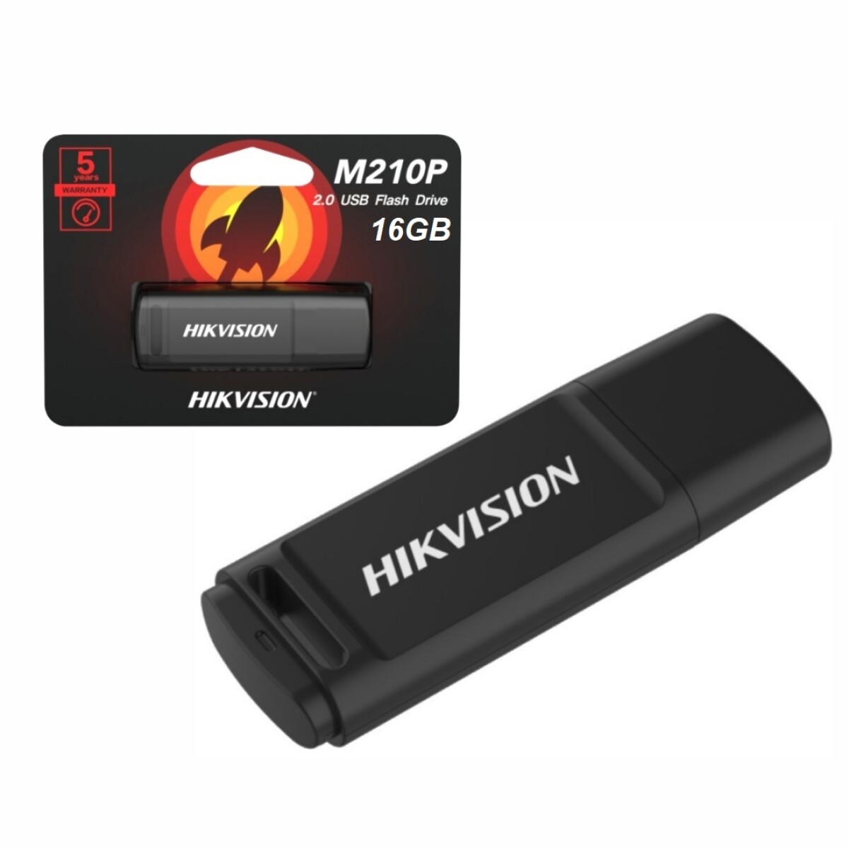 Pendrive Hikvision M210P 16GB USB 2.0 