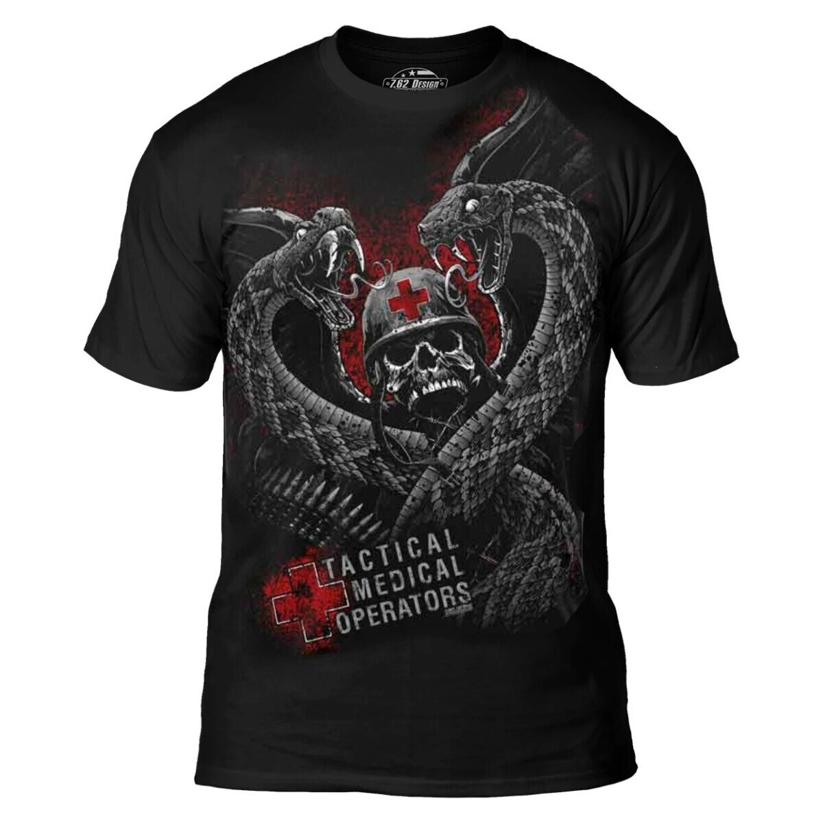 Remera con diseño militar - Tactical Medical Operators 