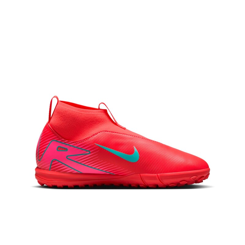 Championes de fútbol Nike Zoom Mercurial Superfly 10 Academy Tf de Niños Rosado
