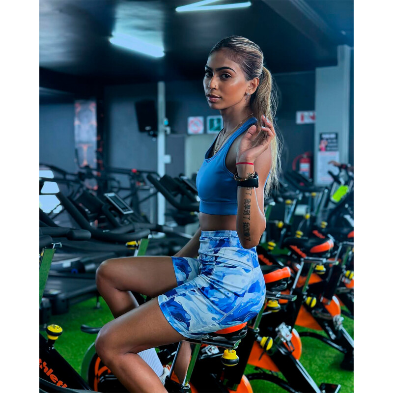 Bicicleta Spinning Profesional Athletic 7000Bs Naranja