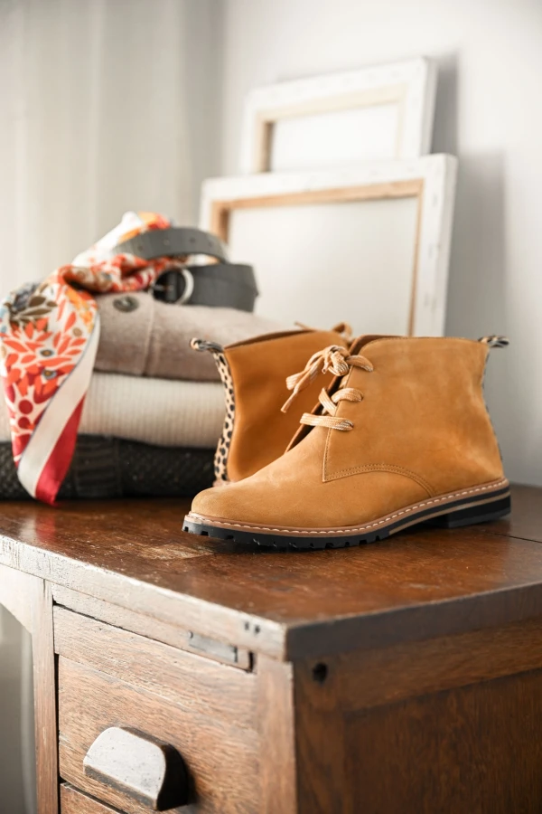 Botin acordonado shop