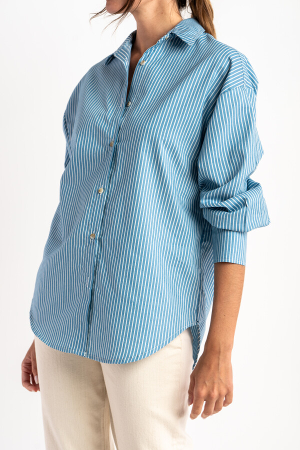 Camisa Celeste