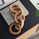 CADENA DECORATIVA 12x12x50CM MADERA CADENA DECORATIVA 12x12x50CM MADERA
